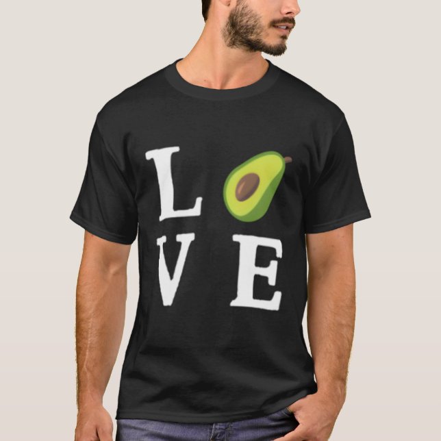 Camiseta Avocado Love Avocado Comida (Frente)