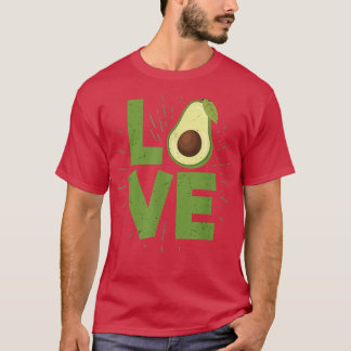 Camiseta Avocado Love Funny Comida Avocados Lover Vegan