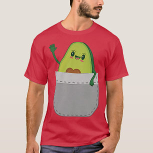 Camiseta Avocado Love Santa Guacamole Lover World Vegan Veg