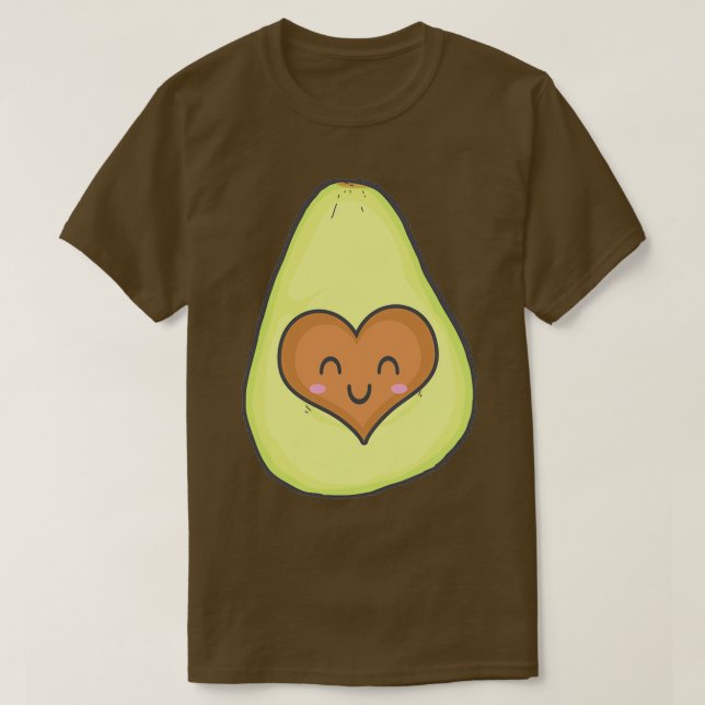 Camiseta Avocado Lover 16 (Frente do Design)