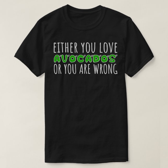 Camiseta Avocado Lover (3) (Frente do Design)