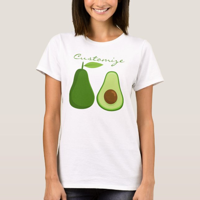 Camiseta Avocado Lover Design Thunder_Cove (Frente)