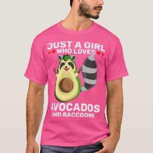 Camiseta Avocado Lover Raparigas Floresta Trash Animal Pand