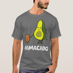 Camiseta Avocado Mama Avocado Mãe Engraçado Avocado Mamacad