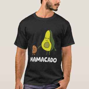 Camiseta Avocado Mama Avocado Mãe Engraçado Avocado Mamacad