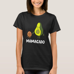 Camiseta Avocado Mama Avocado Mãe Engraçado Avocado Mamacad