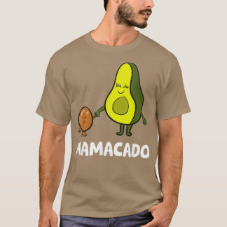 Camiseta Avocado Mama Avocado Mãe Engraçado Avocado Mamacad