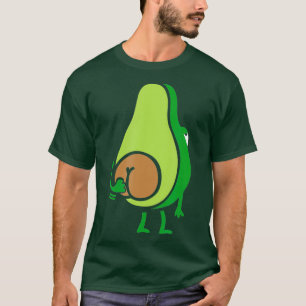 Camiseta Avocado Mas Engraçado Guacamole Vegan