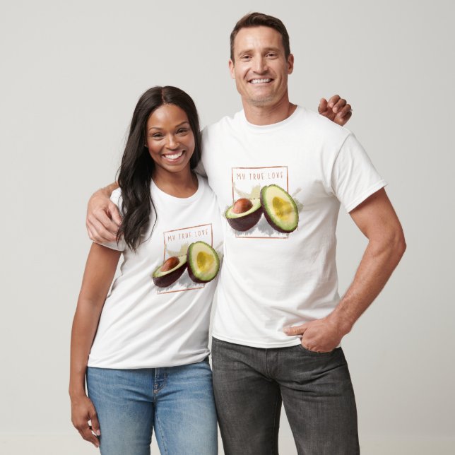 Camiseta Avocado Meu Verdadeiro Amor (Unissex)