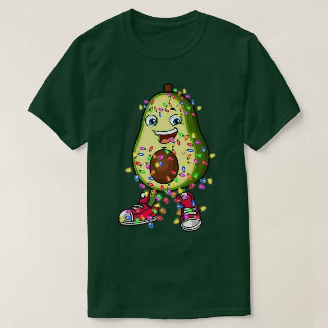 Camiseta Avocado Natal 8 (Frente do Design)