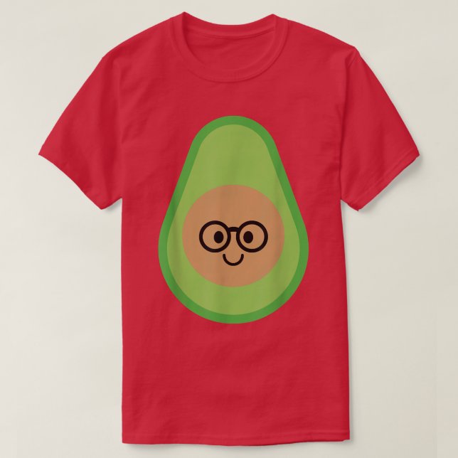 Camiseta Avocado Nerdy Tee (Frente do Design)
