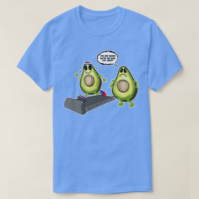 Camiseta Avocado o Bom Gordo 1 (Frente do Design)