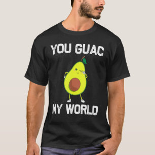 Camiseta Avocado Para Homens, Comidas De Fruta De Sobremesa