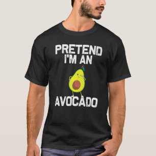 Camiseta Avocado Para Homens, Comidas De Fruta De Sobremesa