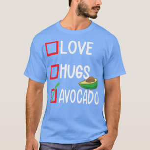 Camiseta Avocado Para O Meu Namorados De Dia de os namorado
