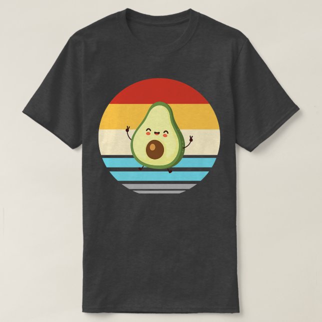 Camiseta Avocado pijamas vegan avocado (Frente do Design)