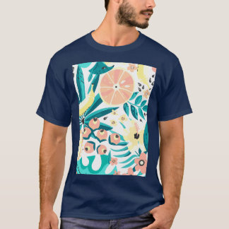 Camiseta Avocado Plantas Tropicais Exóticas Tropicais Cláss