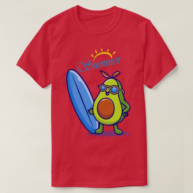 Camiseta Avocado Plush 23 (Frente do Design)