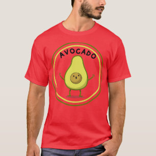 Camiseta Avocado Plush Avocado Amadurece Vício Cute Avocad