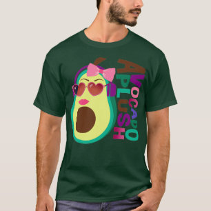 Camiseta Avocado Plush Engraçado Fruta Clássica Sujeira