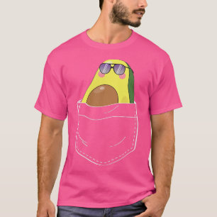 Camiseta Avocado Pocket Avocado Avocado em Meu Bolso