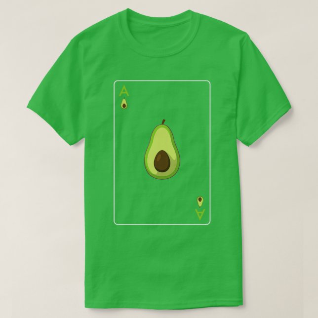 Camiseta Avocado Poke Emoji (Frente do Design)