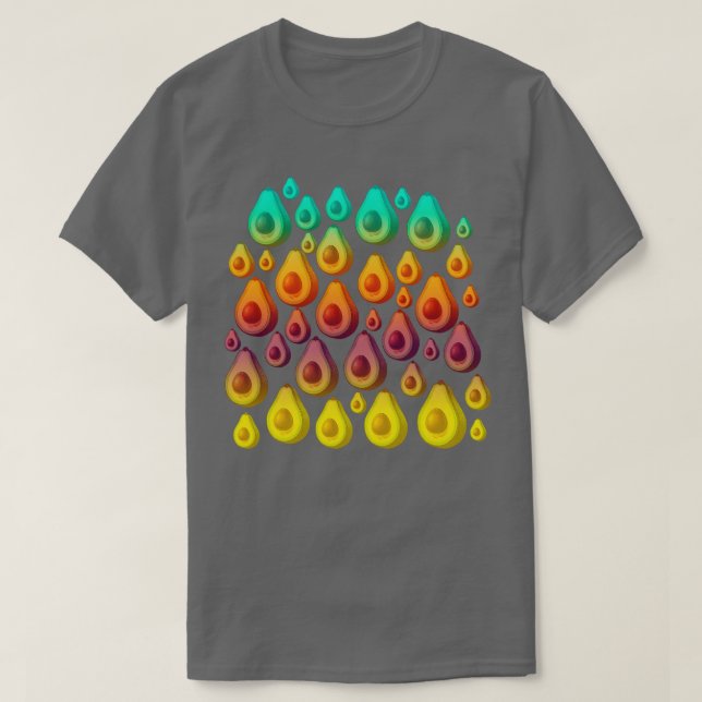 Camiseta avocado popart 6 (Frente do Design)
