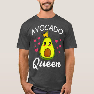 Camiseta Avocado Queen Vegan Veggie Vegetarian Life Avocado