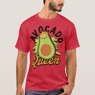 Camiseta Avocado Queen Women Girls Avocado Avocado Lover Av