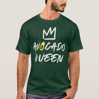 Camiseta Avocado Queen Women Girls Cute Avocado Lover Guaca