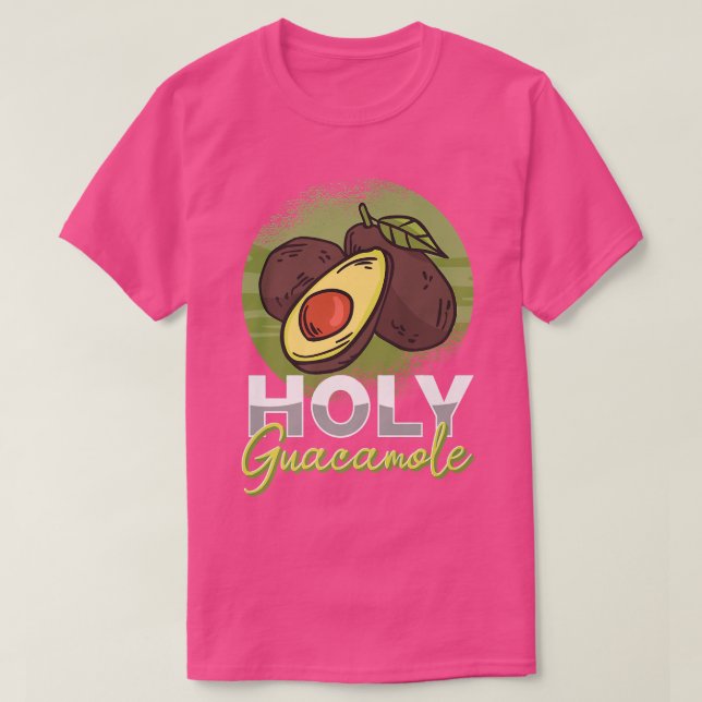 Camiseta Avocado Santo Guacamole Cinco De Mayo Dieta Vegan  (Frente do Design)
