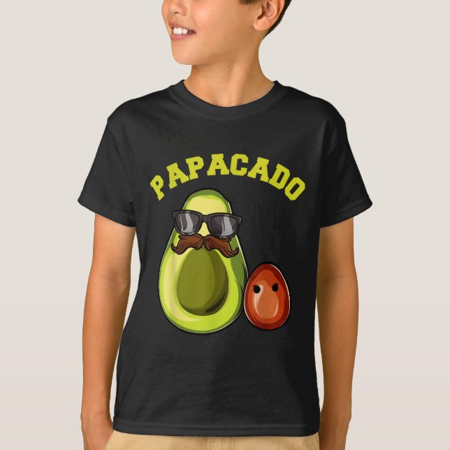 Camiseta Avocado Shirt For Men, Papacado Pregnancy Announce (Frente)
