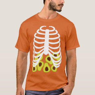Camiseta Avocado Skeleton