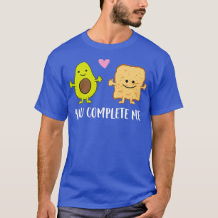 Camiseta Avocado Toast You Complete Me