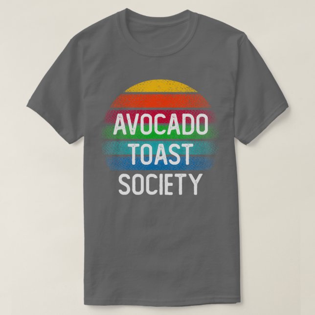 Camiseta Avocado torrada (Frente do Design)