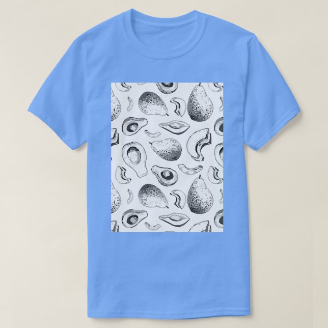 Camiseta Avocado Tropical Creative Summer Flavor (Frente do Design)