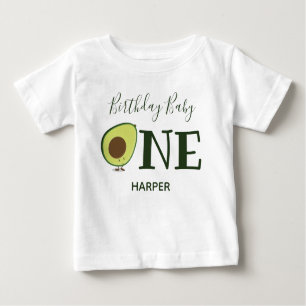 Camiseta Avocado Um Primeiro Aniversário de 1rua