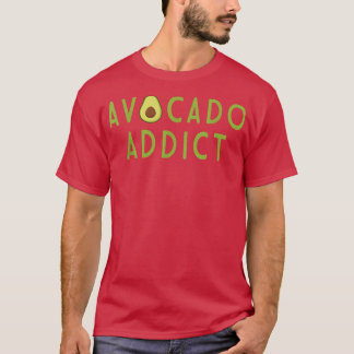 Camiseta Avocado viciado em Guacamole santo Vegan Ve