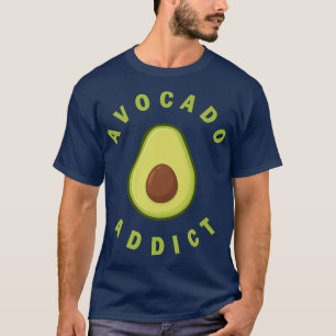 Camiseta Avocado viciado em Guacamole santo Vegan Ve