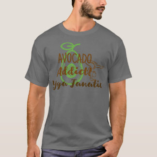 Camiseta Avocado Viciado em Yoga Fanatic