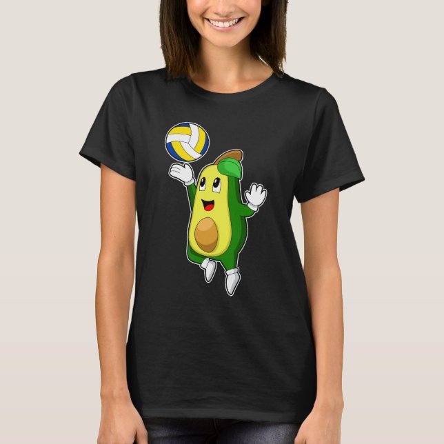 Camiseta Avocado Voleibol (Frente)