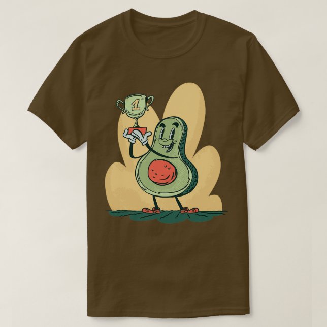 Camiseta Avocado Winner (Frente do Design)