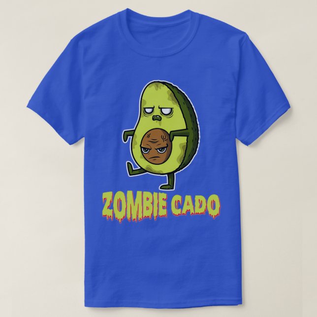 CAMISETA AVOCADO ZOMBIECADO (Frente do Design)