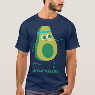 Camiseta AvocadoEngraçado Avocardio, Engraçada Realização,