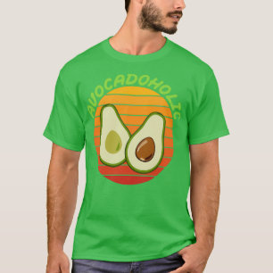 Camiseta Avocadoholo Avocado Gift Vegan Vegetarian Vegan G