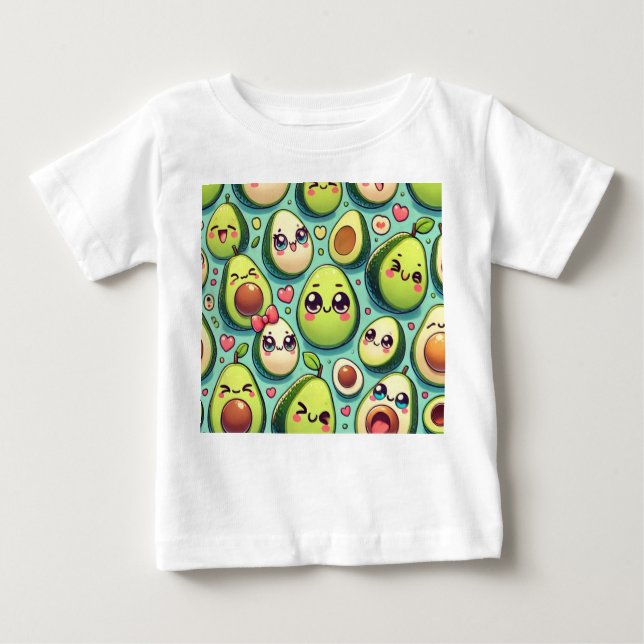 Camiseta Avocados Adoráveis (Frente)