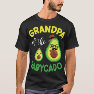 Camiseta Avocados Dançando Juntos Feliz Avô Do Bab