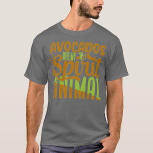 Camiseta Avocados são os meus espíritos engraçados
