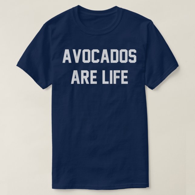 Camiseta Avocados São Vida (Frente do Design)