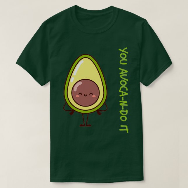 Camiseta Avocando (Frente do Design)